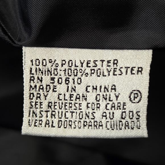 NWT LeSuit 2 Pc 10 Pleated Pants 2 Button Single Breasted Jacket Lined Dark Navy - Picture 14 of 16